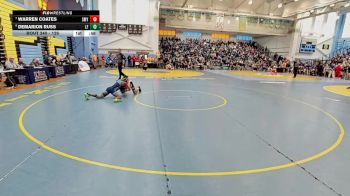 126 lbs Cons. Round 2 - Warren Coates, Smyrna H S vs DeMarion Russ, Lake Forest H S