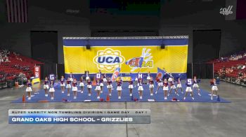 Grand Oaks High School - Grizzlies [2025 Super Varsity Non Tumbling Division I Game Day Day 1] 2025 UCA Houston Regional
