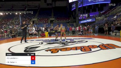 120 lbs Cons-semis - Gavin Landers, IA vs Will Detar, PA