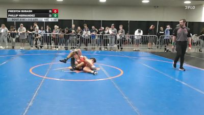 113 lbs Consi Of 32 #2 - Preston Bubash, PA vs Phillip Hernandez, CA