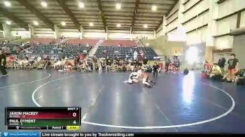 132 lbs Round 1a - Jaxon MacKey, NEVADA1 vs Paul Dyment, ALASKA