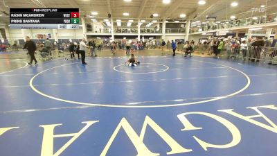 106 lbs Quarterfinal - Michael Newton, Mayo Quanchi WC vs David Baghdady, Doughboys WC