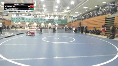 190 lbs Champ. Round 2 - Marko Dzodzo, Torrey Pines vs Alan Cortez, Mission Hills