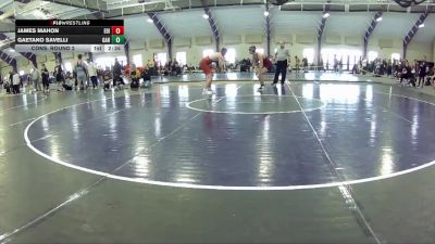 197 lbs Cons. Round 2 - Gaetano Savelli, Gannon-Attached vs James Mahon, Edinboro-Unattched