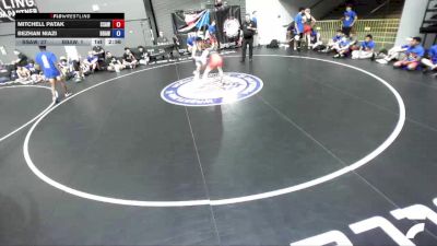150 lbs Mitchell Patak, SAWA - Sacramento Area Wrestling Association vs Bezhan Niazi, BAWA-Bay Area Wrestling Association