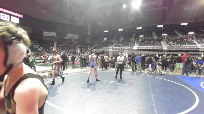 137 lbs Rr Rnd 1 - Brooks Bath, Touch Of Gold vs Justin Barnard, Pomona Elite