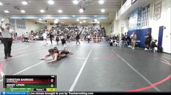 145 lbs Champ. Round 1 - Christian Barroso, Segerstrom vs Henry Limon, Orange