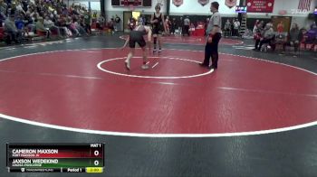 132 lbs Round 1 - Jaxson Wedekind, Louisa-Muscatine vs Cameron Maxson, Fort Madison JV