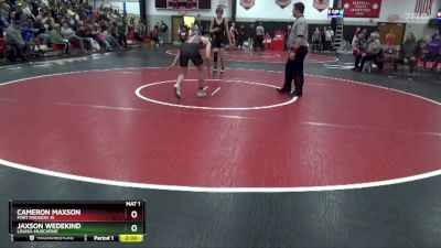 132 lbs Round 1 - Jaxson Wedekind, Louisa-Muscatine vs Cameron Maxson, Fort Madison JV