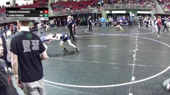 90 lbs Champ. Round 1 - Lane Perdue, York Wrestling Club vs Pierce Fehringer, NGSE