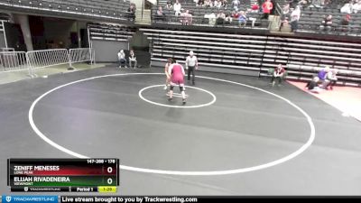 178 lbs Cons. Round 6 - Zeniff Meneses, Lone Peak vs Elijah Rivadeneira, Viewmont