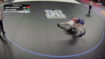 Champ. Round 1 - Bella Arrants, Grand Island Girls vs Trinity Williamson, Crete Girls