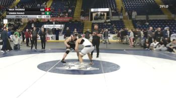 215 lbs 3rd Place - Max Thomas, Gloucester vs Owen Pavao, Somerset Berkley