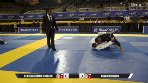 Adam John Givens vs Alex Leno Fernandes Botelho 2026 Pan Jiu Jitsu IBJJF Championship