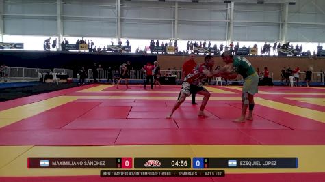 Maximiliano Sanchez vs Ezequiel Lopez 2025 ADCC South American Championship