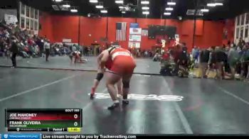 285 lbs Cons. Round 2 - Frank Oliveira, BOLINGBROOK vs Joe Mahoney, Chicago (MARIST)