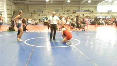 165 lbs Consi Of 4 - Camilla Hathaway, Quest School Of Wrestling Girls - HSG vs Kayleigh Hannah, Team RJN Green - HSG