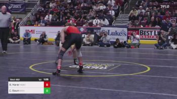 133 lbs Final - Brandt Harer, Montgomery vs Camden Baum, Bishop McDevitt