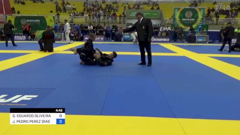 SILMAR EDUARDO OLIVEIRA GUSTMANN vs JOÃO PEDRO PEREZ DIAS PINHEIRO 2023 Brasileiro Jiu-Jitsu IBJJF