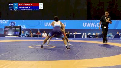 74 kg 1/8 Final - Mitchell Mesenbrink, United States vs Parvinder Parvinder, India