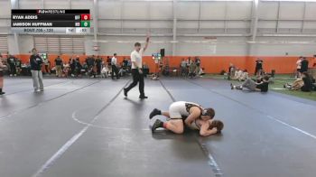 120 lbs Quarterfinal - Jamison Huffman, Neiborhood vs Ryan Addis, Graham Future Falcons