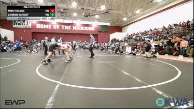130 lbs Rr Rnd 2 - Theo Gelles, Perry Wrestling Academy vs Carson Jardot, Perry Wrestling Academy
