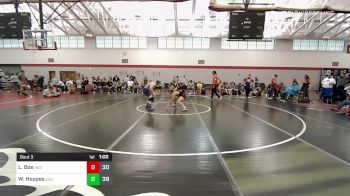 140 lbs Quarterfinal - Lucas Boe, Indiana Outlaws Black vs Wyatt Hoppes, EAC W.E.