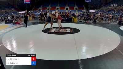 235 lbs Consolation - Lorelei Hartman, CA vs Kinslee Collier, OK