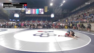 105 lbs Champ. Rd Of 128 - Kalena Borge, KS vs Bianca Awerman, NY
