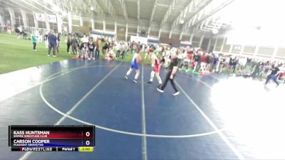 138 lbs Cons. Round 2 - Kass Huntsman, Empire Wrestling Club vs Carson Cooper, Pleasant Grove/TUG