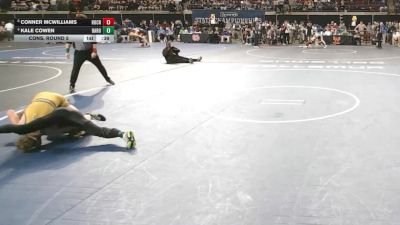 D 1 126 lbs Cons. Round 5 - Kale Cowen, Baton Rouge vs Conner McWilliams, Holy Cross