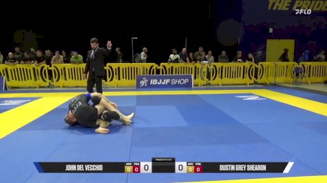 Dustin Grey Shearon vs John Del Vecchio 2025 Pan IBJJF Jiu-Jitsu No-Gi Championship