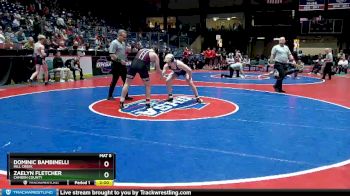 7A-165 lbs Semifinal - Zaelyn Fletcher, Camden County vs Dominic Bambinelli, Mill Creek