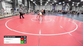 106 lbs Rr Rnd 3 - Austin Gilliland, 4M Strength vs Owen Sater, Illinois Cornstars White