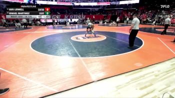1A 175 lbs Cons. Round 1 - Ismael Martinez, Chicago (C. Hope Academy) vs Gus Lidwell, Canton