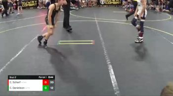 70 lbs Quarterfinals (8 Team) - Camden Danielson, Olympia vs Cayden Scharf, No Escape Wrestling Academy