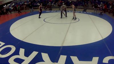 14U Boys - 84 lbs Cons. Round 3 - Kaden Joustra, ISI Wrestling Club vs Kolton Hartman, Ohio