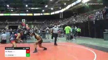 130 lbs Consi Of 8 #1 - Maryann Reyes, Central Washington Victory vs Alexis Jimenez, Fight Syndicate