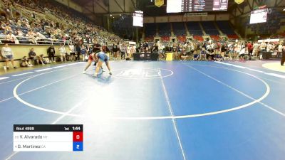 142 lbs Rnd Of 16 - Victoria Alvarado, NY vs Dulcy Martinez, CA