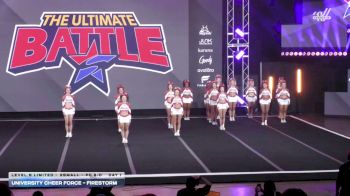 University Cheer Force - Firestorm [2026 L6 Limited - XSmall - PD Bid Day 1] 2026 The Ultimate Battle - West