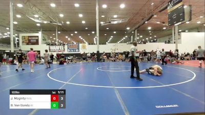 122 lbs Semifinal - Johnathon Mcginty, Revival Knights vs Blaze Van Gundy, Beast Of The East