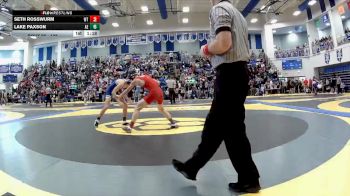 138 lbs Champ. Round 2 - Seth Rosswurm, Wayne Trace vs Lake Paxson, Allen East