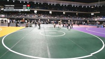 5A 175 lbs 3rd Place Match - Jett Mentel, Cedar Park vs Ethan Webb, Amarillo