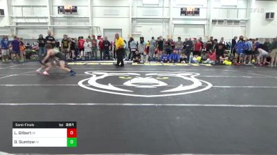 E-118 lbs Semifinal - Logan Gilbert, MI vs Dominic Gumtow, MI