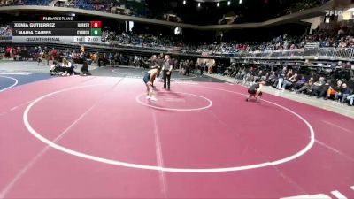 6A 138 lbs Quarterfinal - Maria Caires, Cypress Ranch vs Xenia Gutierrez, Killeen Harker Heights