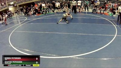 56 lbs Quarterfinal - Easton McMahon, Shootbox vs Soren Petersen, JWC