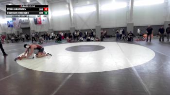 175 lbs Cons. Round 4 - Coleman Hinckley, Carbon vs Evan Jorgensen, Skyridge