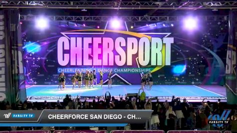 CheerForce San Diego - CheerForce Vengeance [2020 Junior Small 4 Day 1] 2020 CHEERSPORT National Cheerleading Championship
