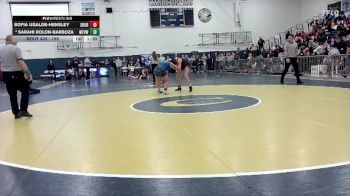 155 lbs 3rd Place Match - Sarahi Rolon-Barboza, Mountain View vs Sofia Ugalde-Hensley, Southridge