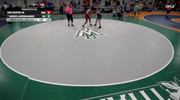 164-175 lbs 3rd Place Match - Andre Auernhamer, SouthStrong vs Jon Martin Jr, Carbondale WC